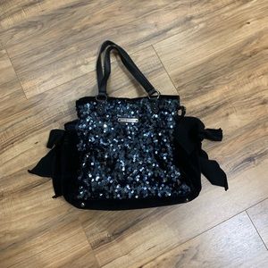 Juicy Couture Black Sequin Purse
